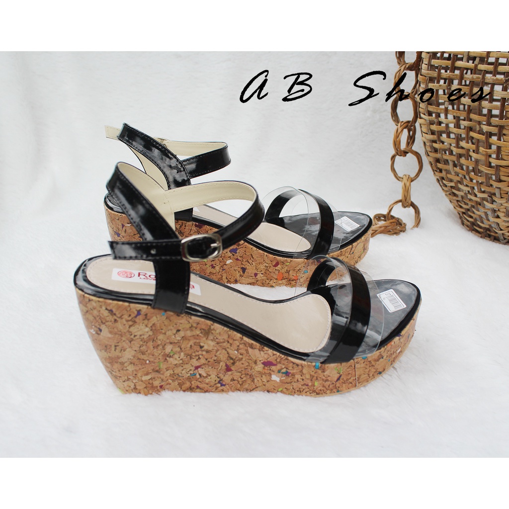 WEDGES WANITA SANDAL 8 CM KEKINIAN TERBARU SELOP SENDAL WADGES PEREMPUAN PESTA KONDANGAN CEWEK TINGGI TALI MIKA