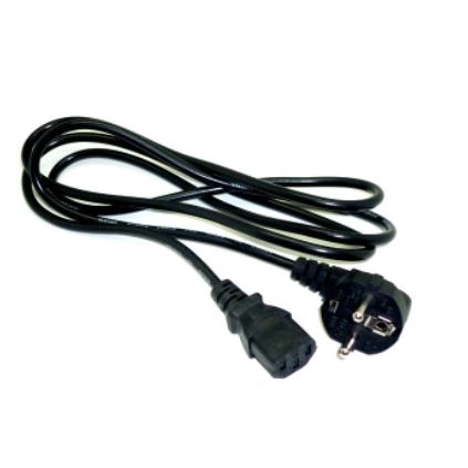 Cable power supply pc mejec 1.5 meter 0.75mm - Kabel power cord to c13 1.5m for psu cpu monitor rice cooker etc