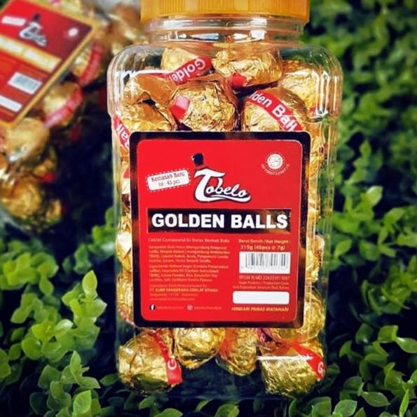 

[Terkini] + Tobelo Golden Ball isi 45 pcs MZ72 Baru