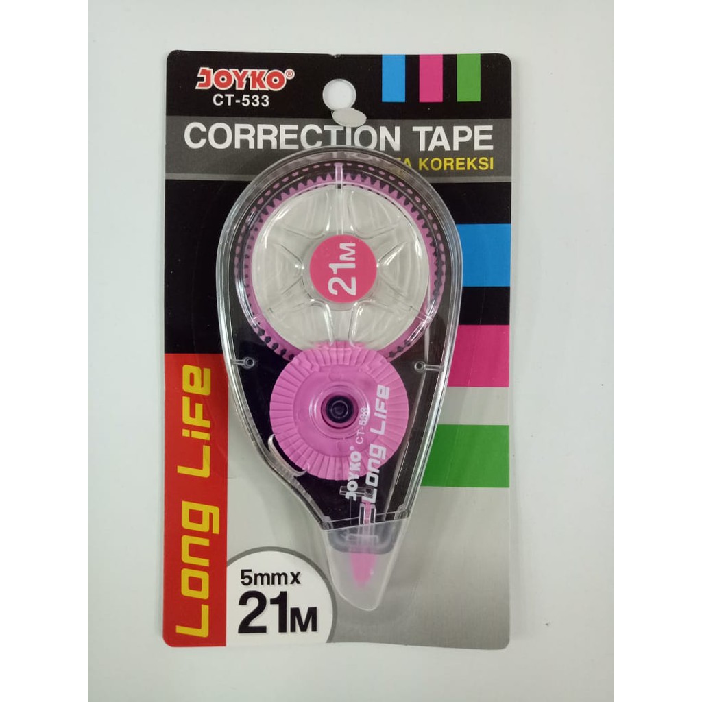 Jual Correction Tape Joyko CT533 (21M x 5mm) Indonesia