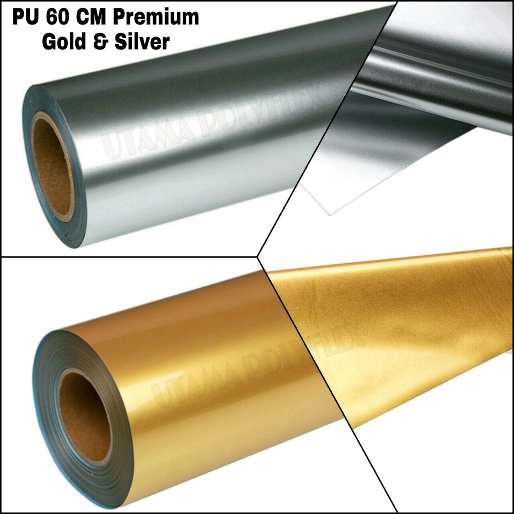 

Polyflex PU Lebar 60 cm Premium Gold Dan Silver (Tipis Soft Elastis)