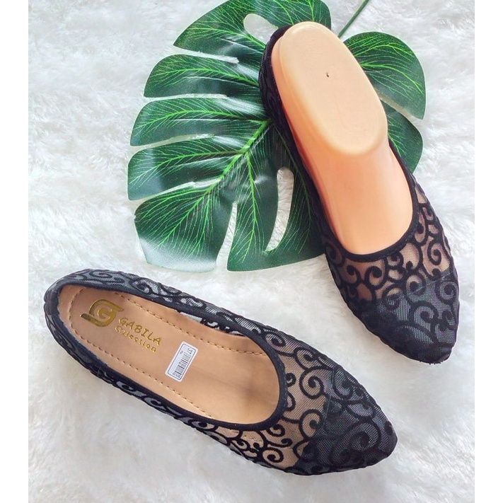 SEPATU FLAT WANITA BRUKAT BATIK