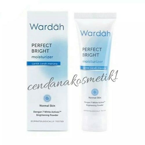 WARDAH PERFECT BRIGHT MOISTURIZER  & TONE UP CREAM-PELEMBAB WARDAH ORIGINAL