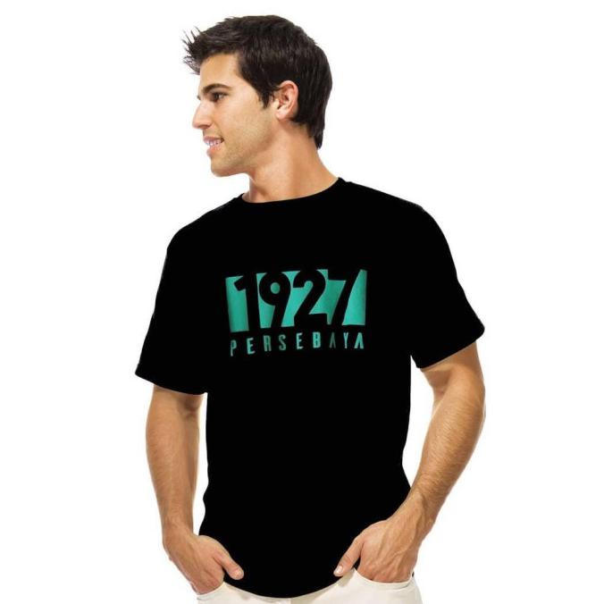 (DONE) KAOS BAJU COMBED DISTRO 1927 PERSEBAYA SURABAYA POLOS CUSTOM INDONESIA HEMAT