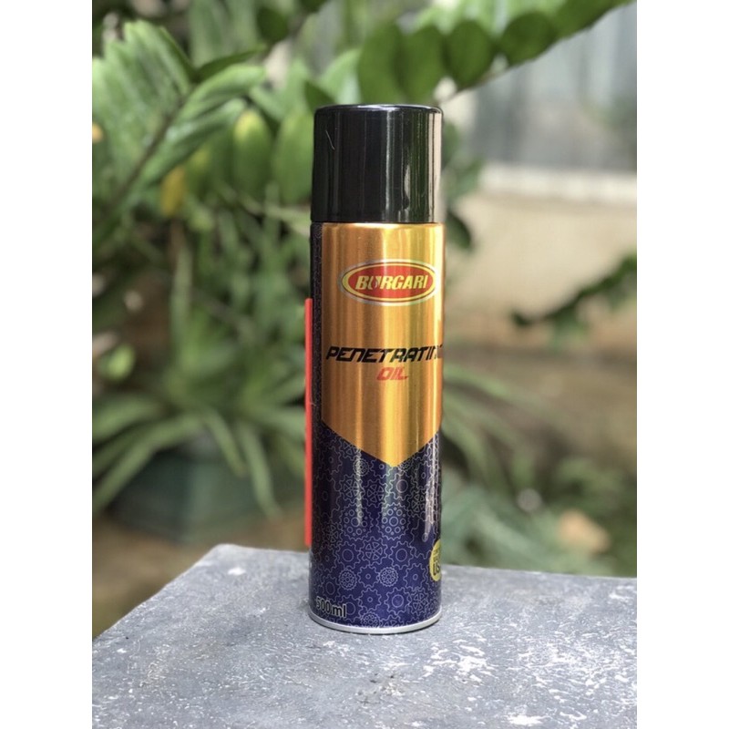 PEMBERSIH KARAT WD MERK BURGARI UKURAN 500 ML / PENETRATING OIL LUAR PULAU PAKAI JASA KIRIM HEMAT ATAU KARGO