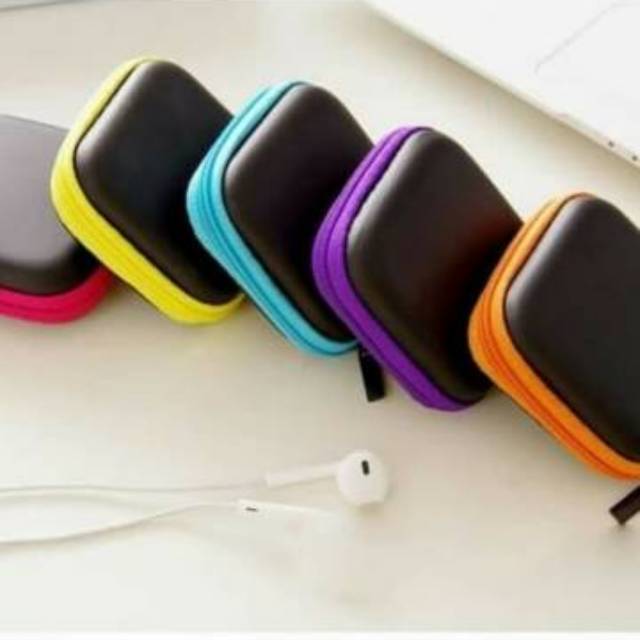 BAG ORGANIZER CHARGER HP EARPHONE CASE TEMPAT EARPHONE