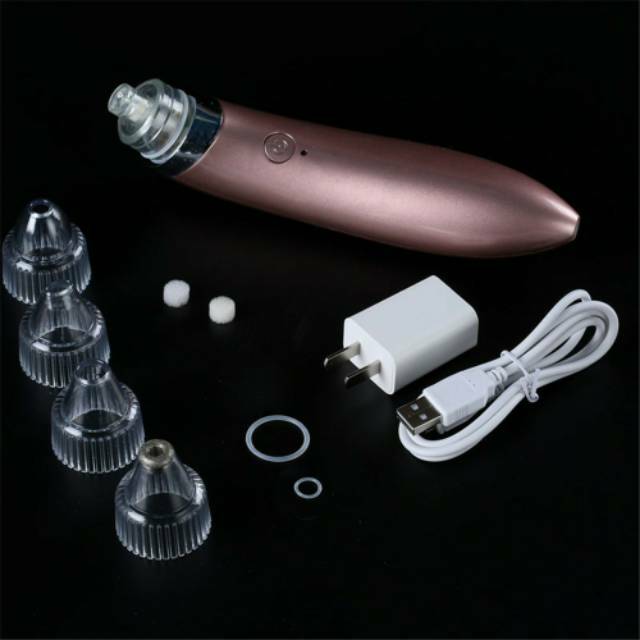 Alat Penyedot Komedo Charge Ulang - Vakum Komedo - Comedo Suction 5 Level Sedot - Diamond Peeling