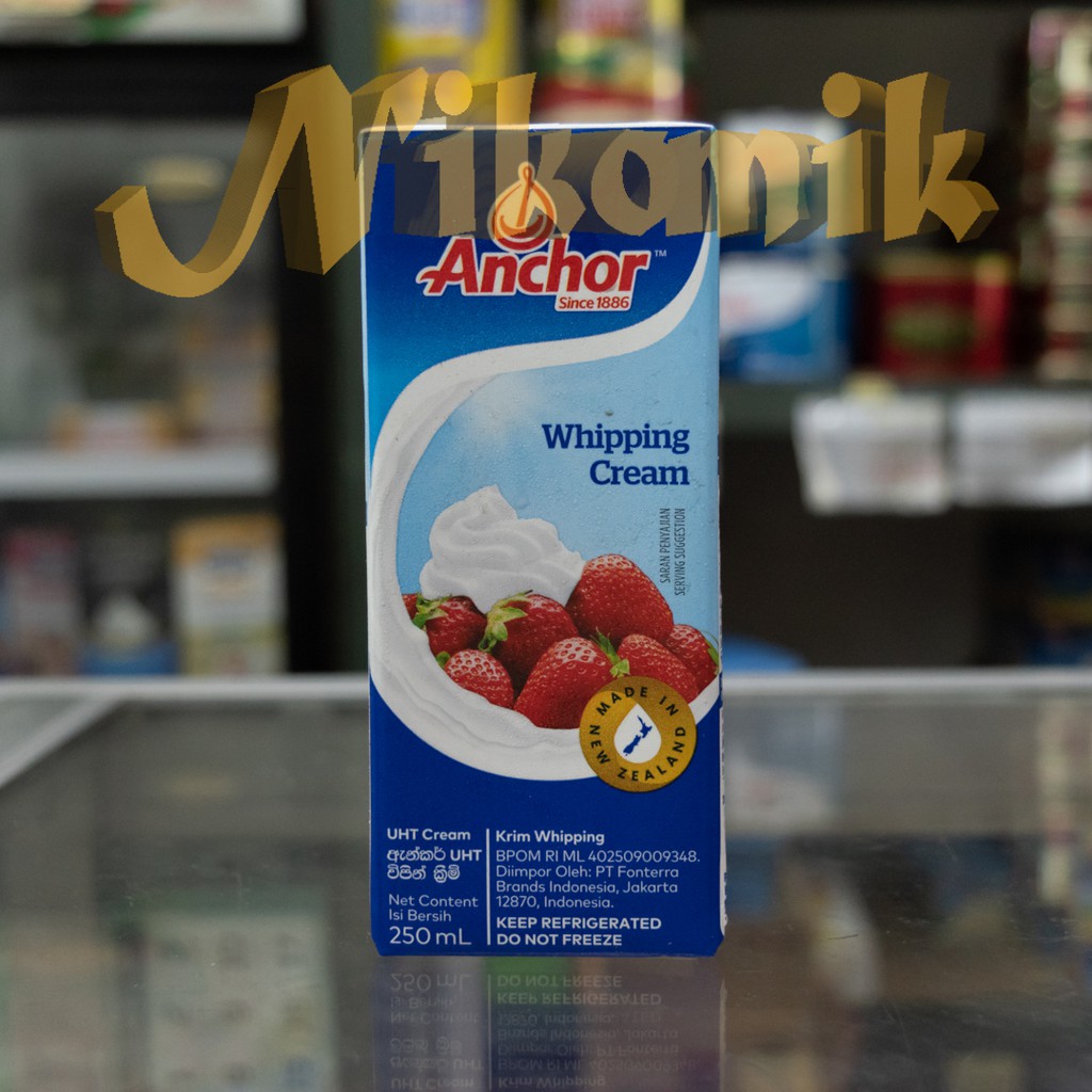 Whipcream Cair Anchor Whipping Cream (Chiller Needed) 250ml