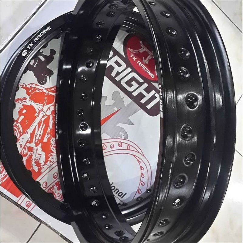 Velg TK Racing 215/250 Ring18 Hitam Bright