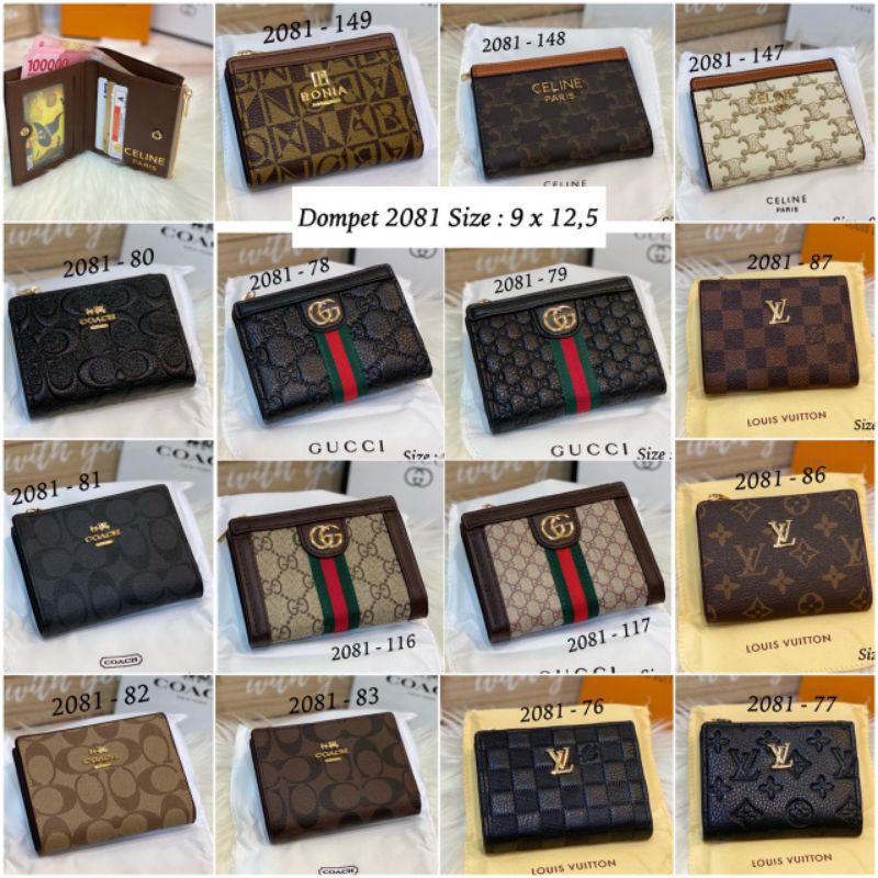 Dompet 2081 Pendek Card &amp; Cash