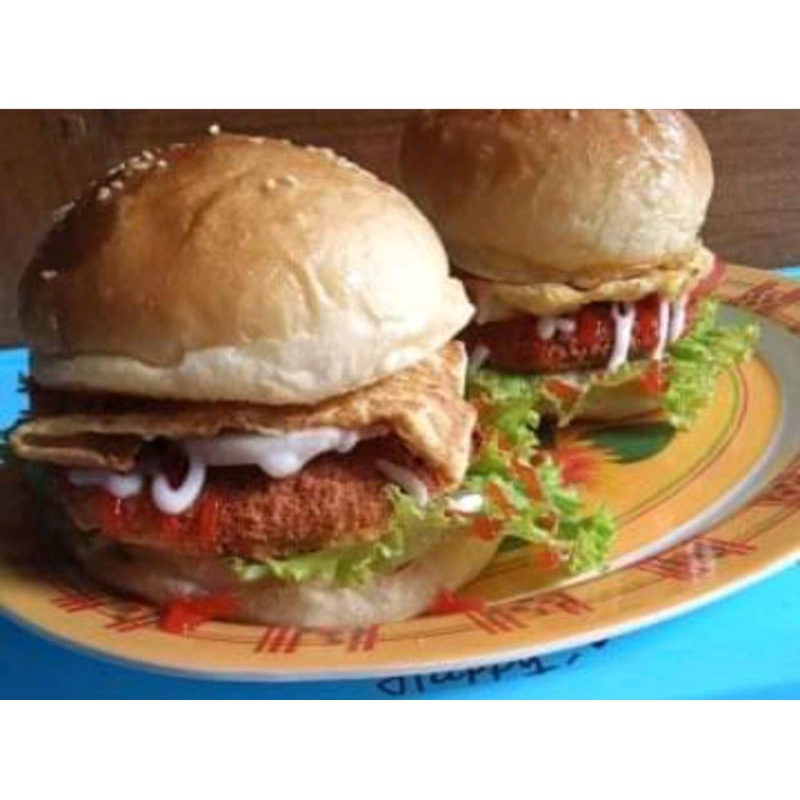 

PO roti burger wijen homemade 10cm