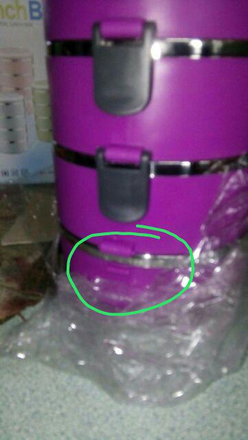 Lunch Box Susun 4/ Rantang 4 Susun Stainless