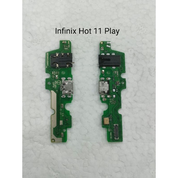 Infinix Hot 11 Play Papan Cas Pcb Cas Flexible Con Tc Papan Carger