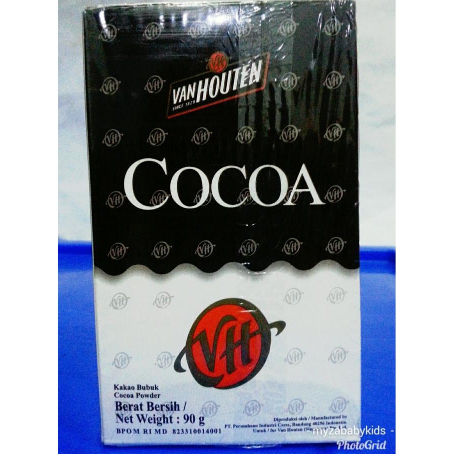 

NEW!!! Coklat Van Houten Cocoa Cokelat Bubuk Kakao Serbuk Coklat 90 gram