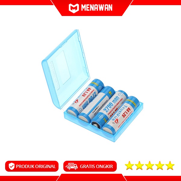 Trustfire Ni-MH Rechargeable Battery AA / AAA Batu Baterai isi Ulang