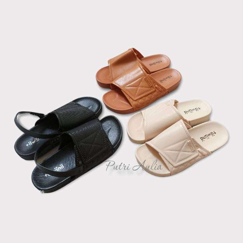 sandal wanita slippers slop tawana