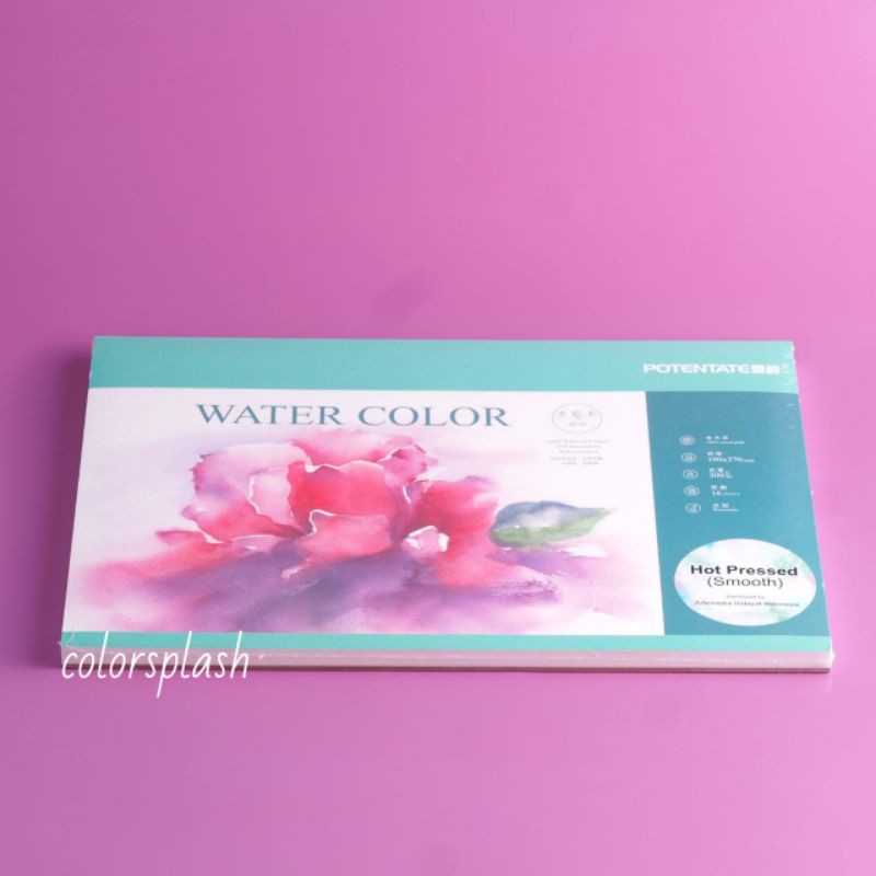

Potentate Watercolor Pad 27x19.5cm - Hot Pressed