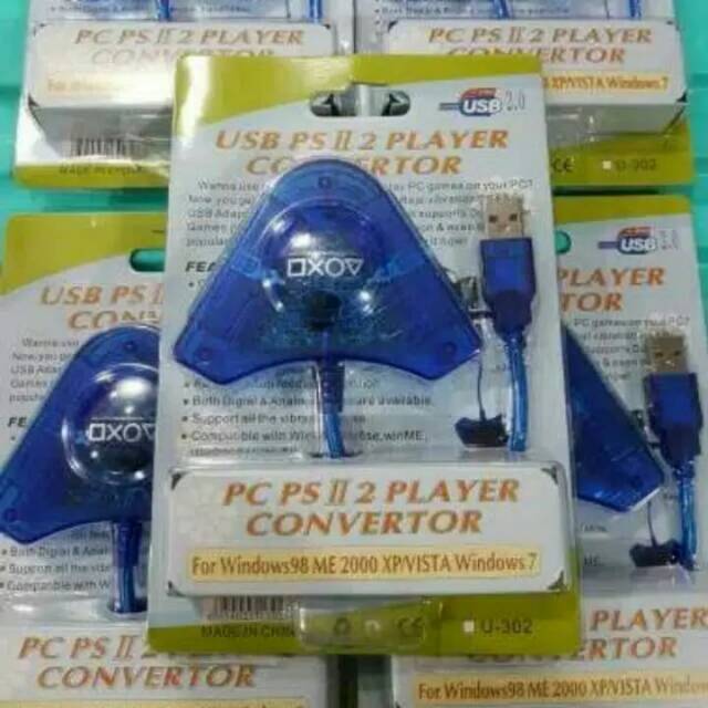 Konvekter sambungan stik ps2 untuk pc ataupun laptop