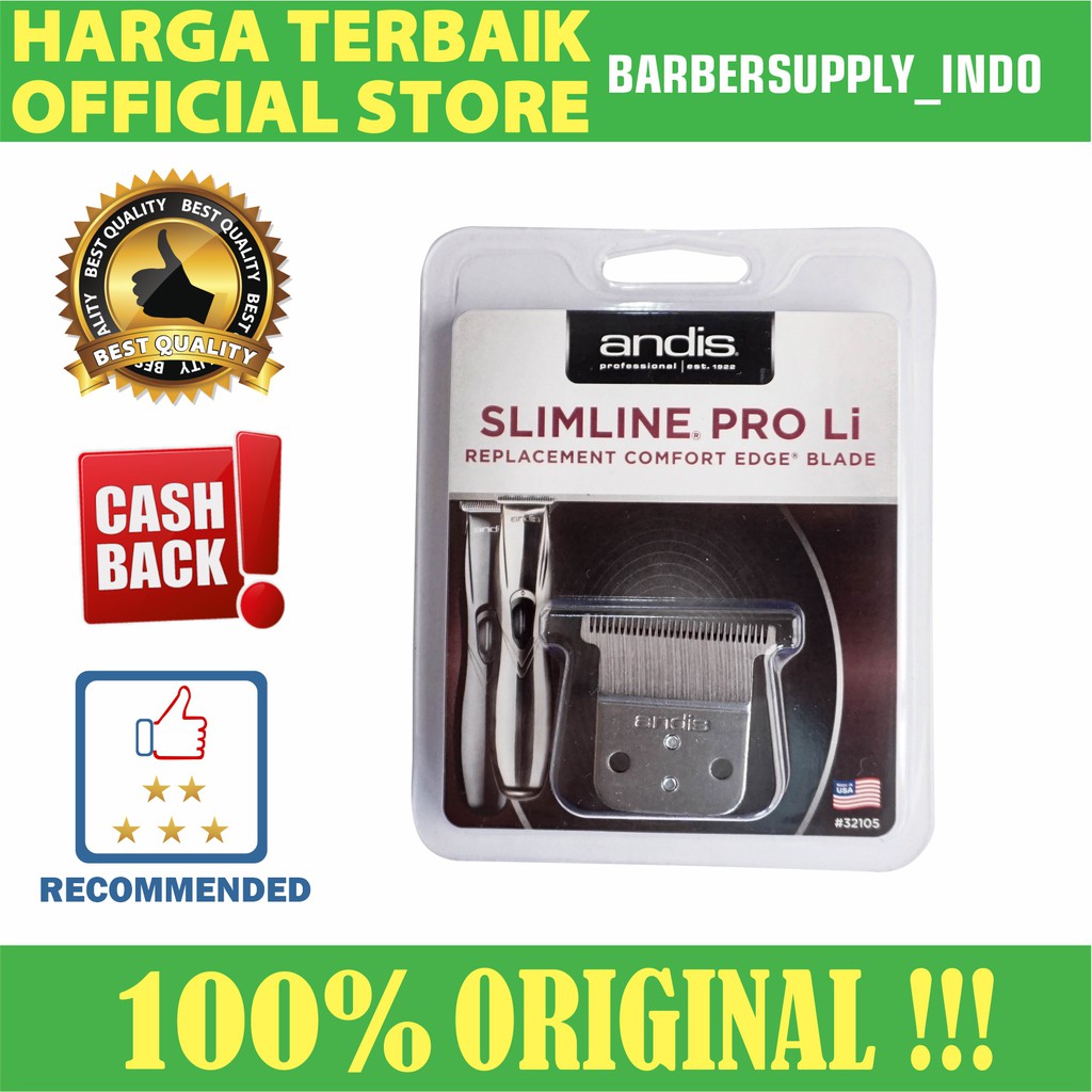 ANDIS MATA PISAU ANDIS SLIMLINE PRO Li BLADE ORIGINAL USA MESIN CUKUR