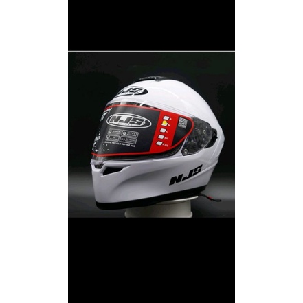 Helm NJS Zx1 Grey Solid series 2022 (fullface)-7