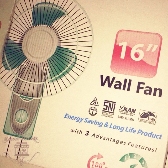 Wall Fan TD 12&quot; / 16&quot;  Kipas Angin Dinding TwinDog Atau TD 16 INCI