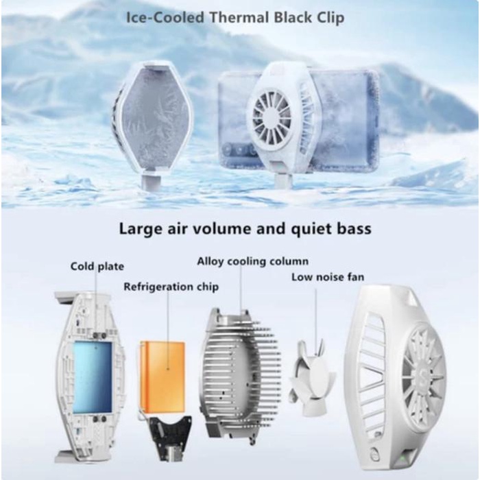 Black Shark 3 Pro FunCooler Pro- Black Shark FunCooler Pro Cooling Fan