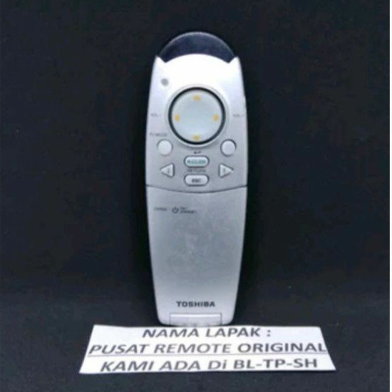 REMOTE REMOT PROYEKTOR TOSHIBA ORIGINAL ASLI