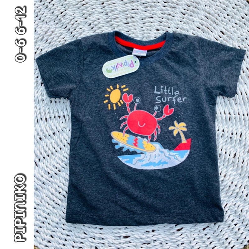 kaos atasan abu tua k