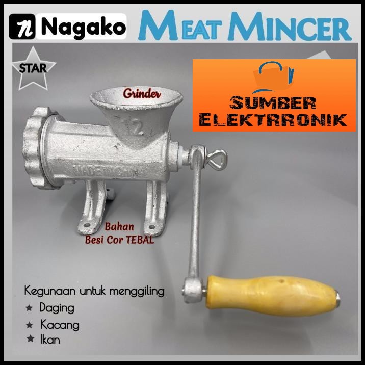 GILINGAN PENGGILING DAGING MANUAL BESI MEAT MINCER MANUAL