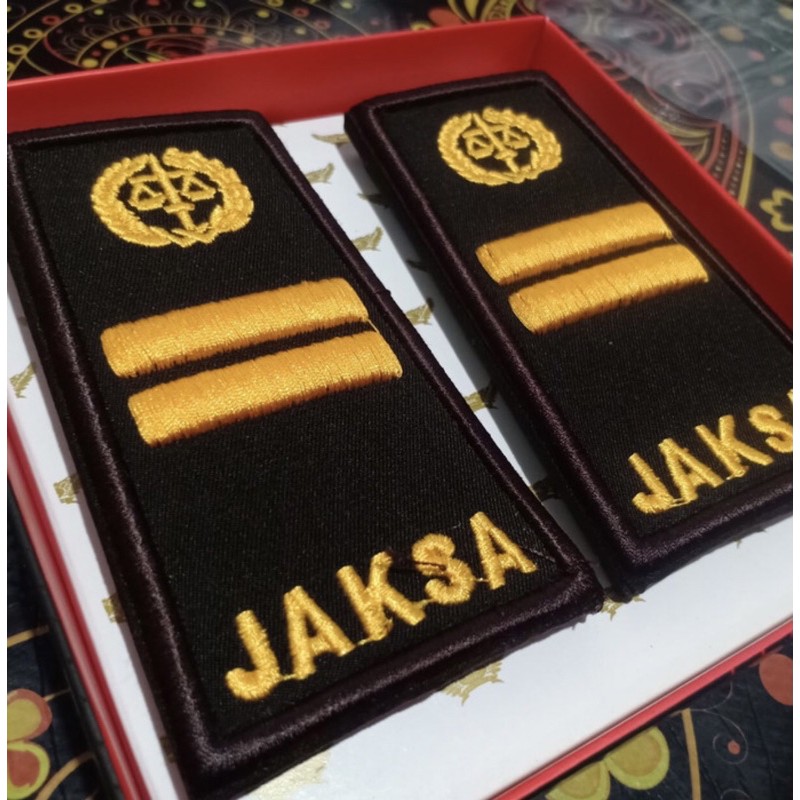 PANGKAT PDH KEJAKSAAN BORDIR TU/ JAKSA