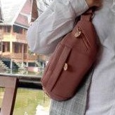 Tas Wanita Papirut Armesya Terbaru Kekinian Waist Bag 2021 Kulit Jeruk Sintetis  Bisa Cod kulit jeruk