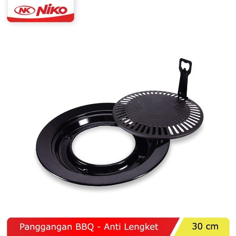 Niko Grill Plate Bbq Wajan Pemanggang Niko NK 268A Round Griller