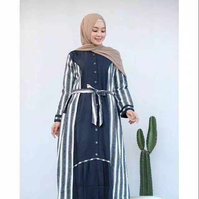 GAMIS ALOVA|| Gamis Toyobo DRESS BUSUI LD 100CM