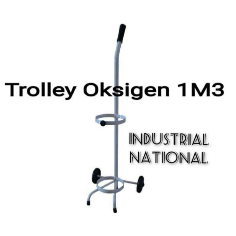 Troly Tabung Oxigen 1m3