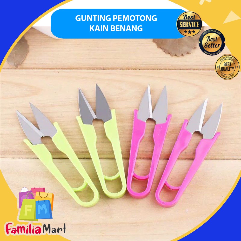 Jual Gunting Mini Tajam Pemotong Benang Jahit Cekris Alat Potong Kain Bahan Shopee Indonesia 