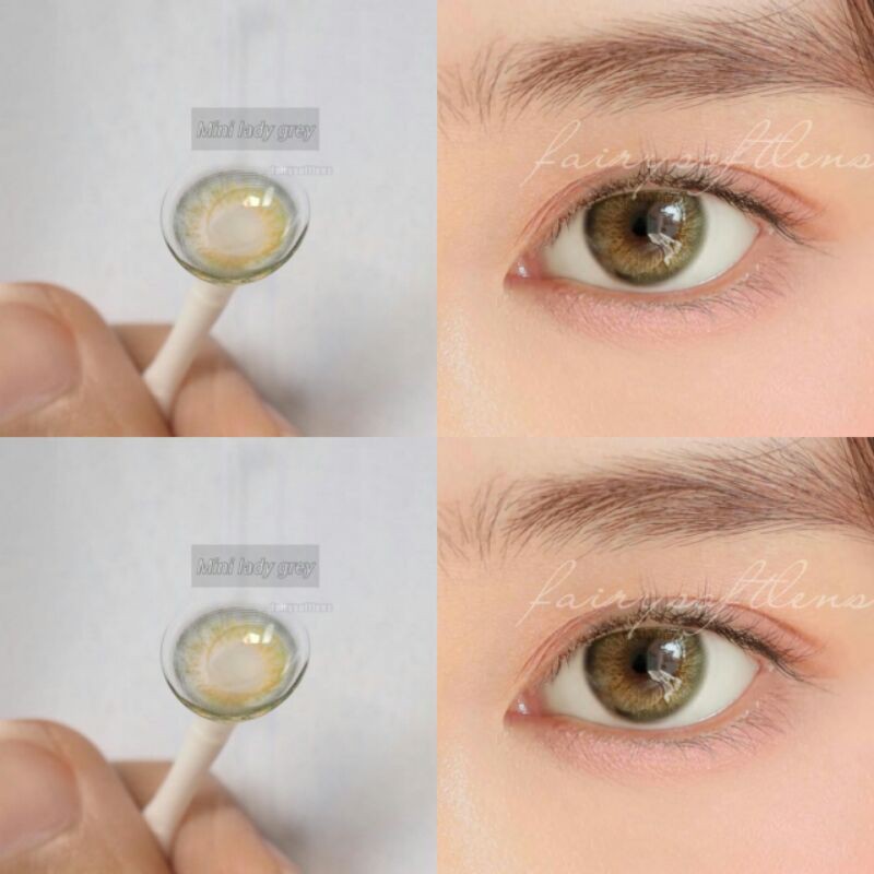 Softlens Mini Lady Grey / KONTAK LENSA