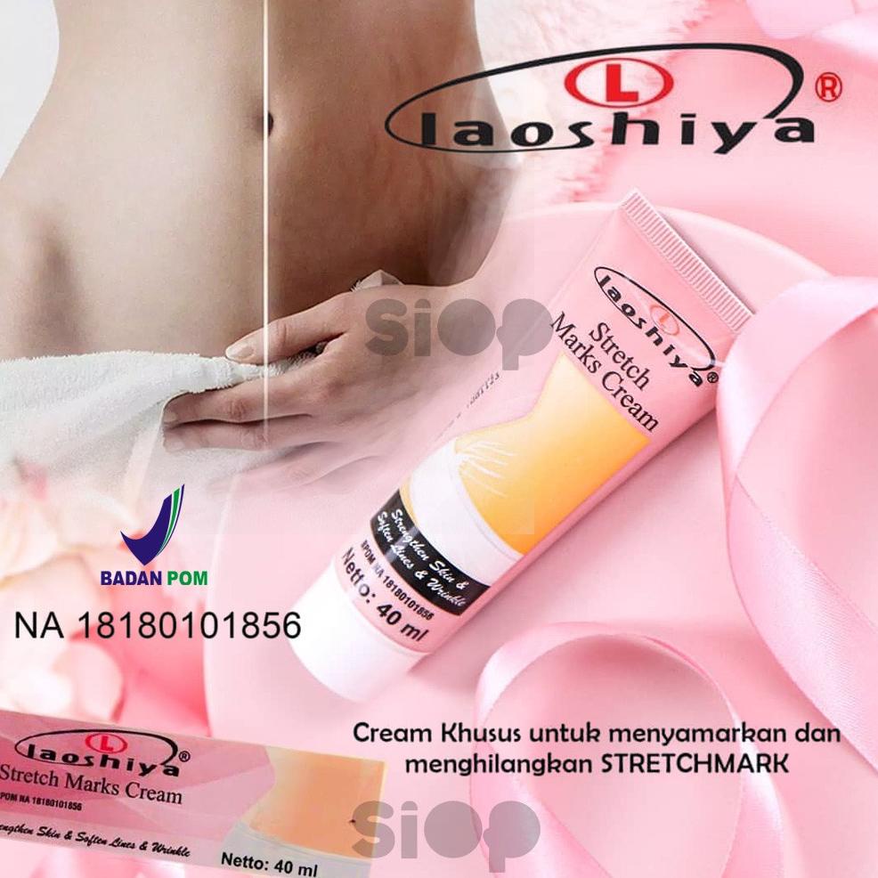 Laoshiya Stretch Marks Cream Original Bpom Stretch Marks Laoshiya Penghilang Strect Mark