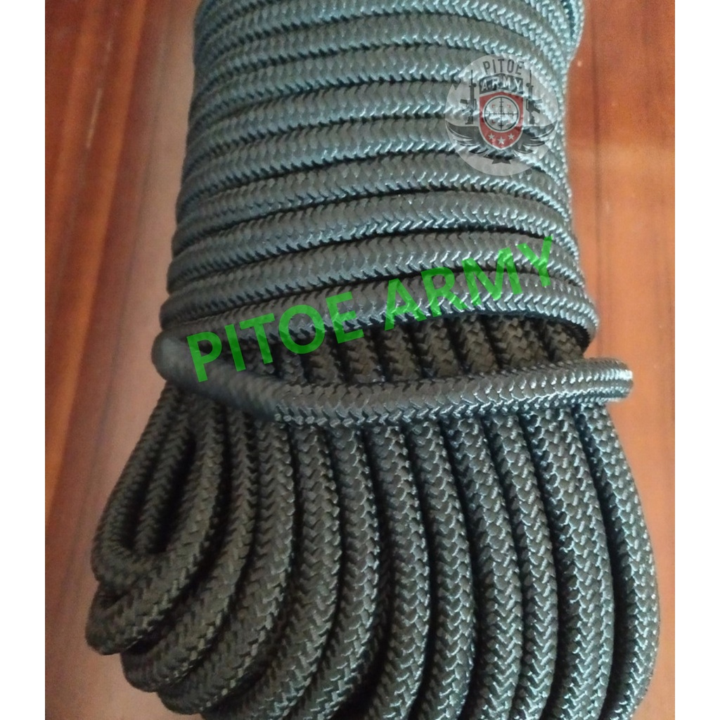 Tali Karmantel 12 mm Panjang 50 m Jatah TNI Carmantel Not Petzl Beal Camp Climbing Mapala
