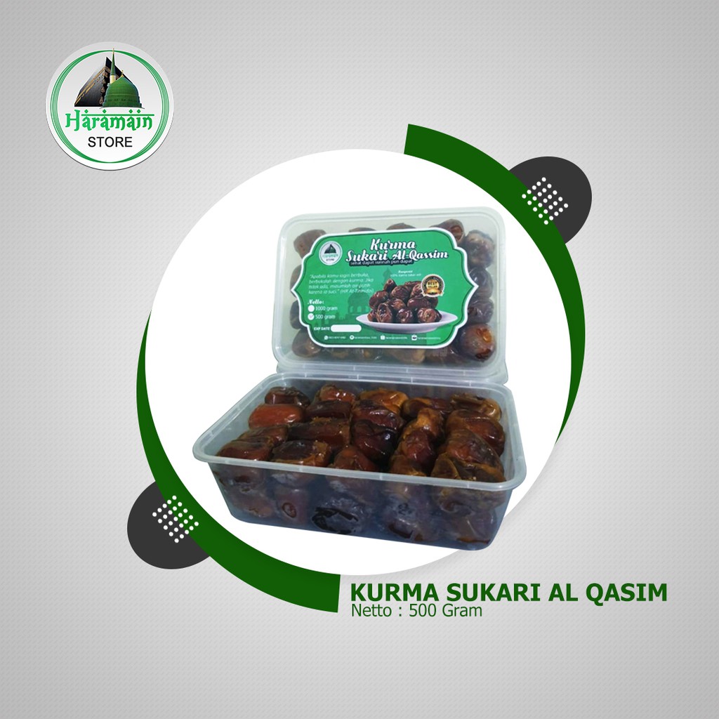 

KURMA SUKARI AL QASSIM / 500 GRAM (REPACK)