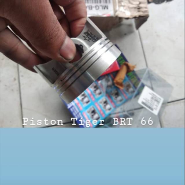 PISTON BRT FORGING TIGER 66 PIN 15