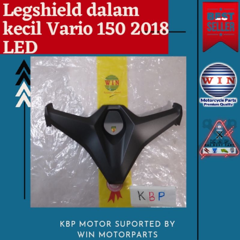 Cover Dasbor Saku Laci Atas Vario 125 150 LED new ESP 2018 2019 2020 2021 2022 2023 hitam doff ori W