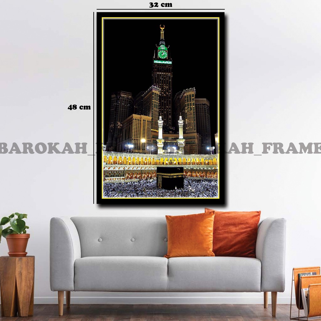 Pintu Kabah Makam nabi Mekah Mekkah Foto Gambar Poster Bingkai Dll 32x48cm