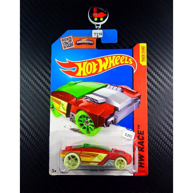 T-116 Hot Wheels T-Hunt Reg Rogue Hog Ban Plastik Limited