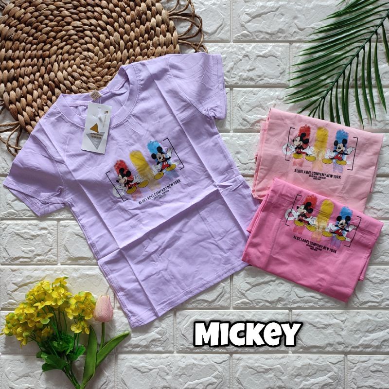 Atasan Kaos Import Anak Perempuan Import Premium 2-5 Tahun