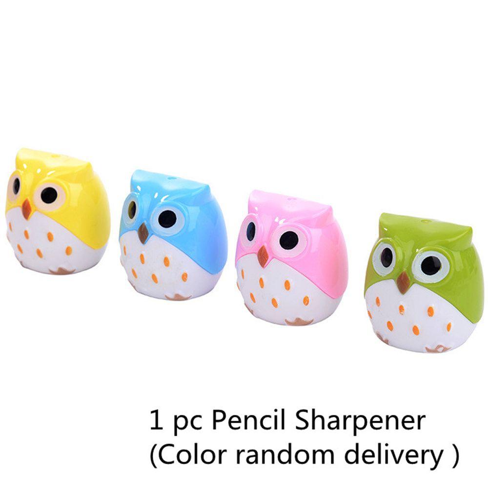 Pengasah Pensil Nanas Kantor Mahasiswa Kartun Lubang Dua