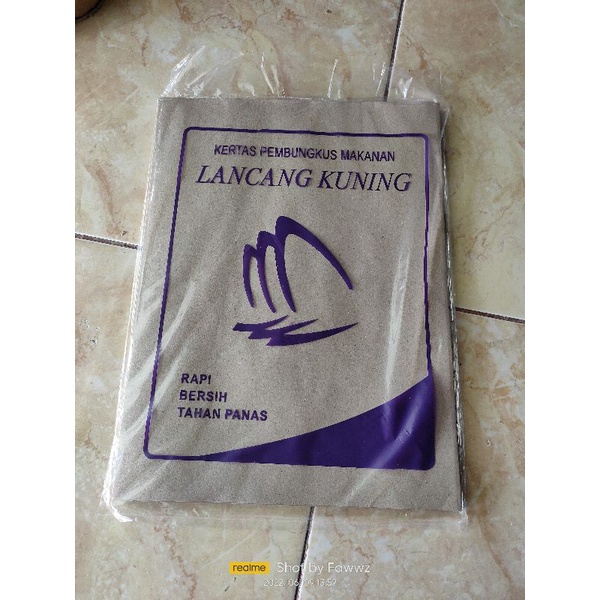 kertas bungkus nasi/kertas minyak bungkus/kertas minyak isi 60