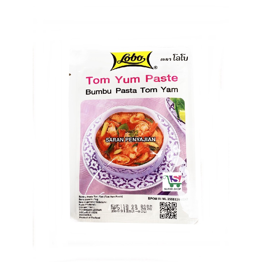 

Bumbu Pasta Tom Yum / Tom Yum Paste Cap Lobo 30gr