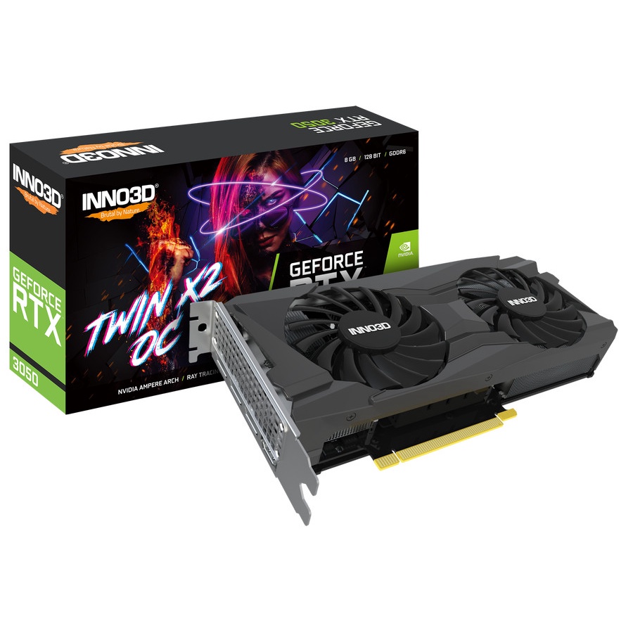 VGA INNO3D RTX 3050 RTX3050 Twin X2 8GB GDDR6