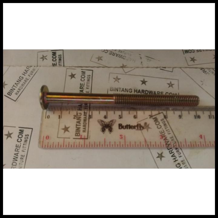 Baut Knock Down Jcbc Knockdown 8X100 Mm Pelangi Panjang 10Cm Drat 8Mm