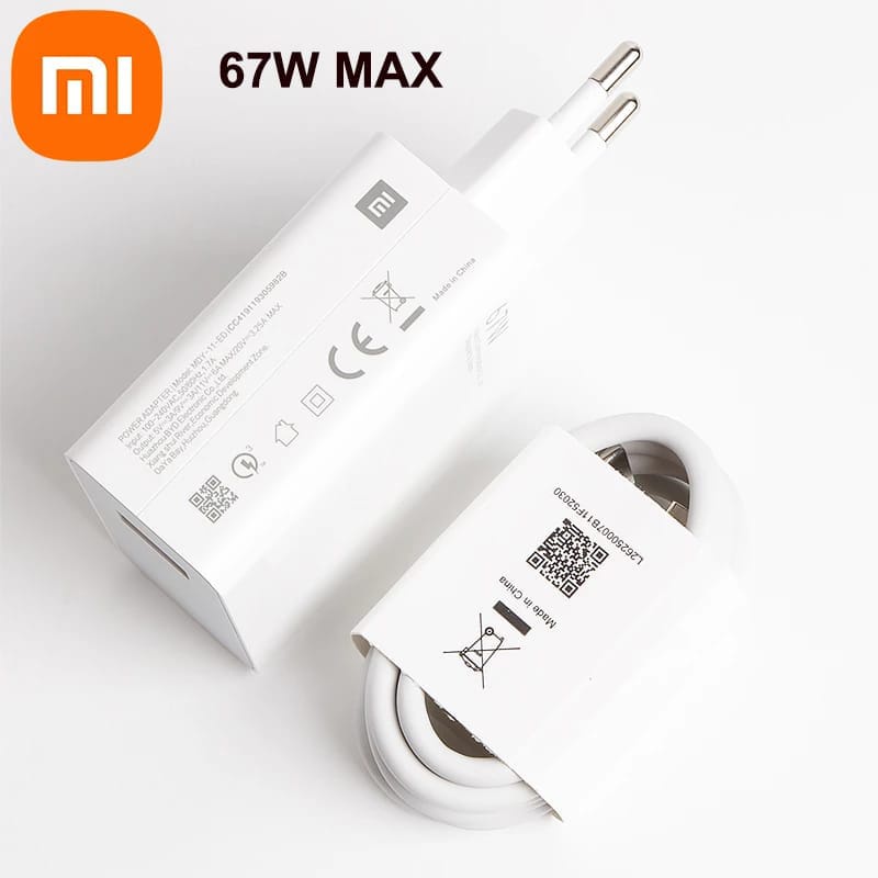 Charger Xiaomi Redmi 65watt Casan Handphone Travel Charge Hp Fast Charging